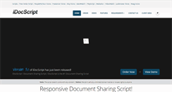 Desktop Screenshot of idocscript.com